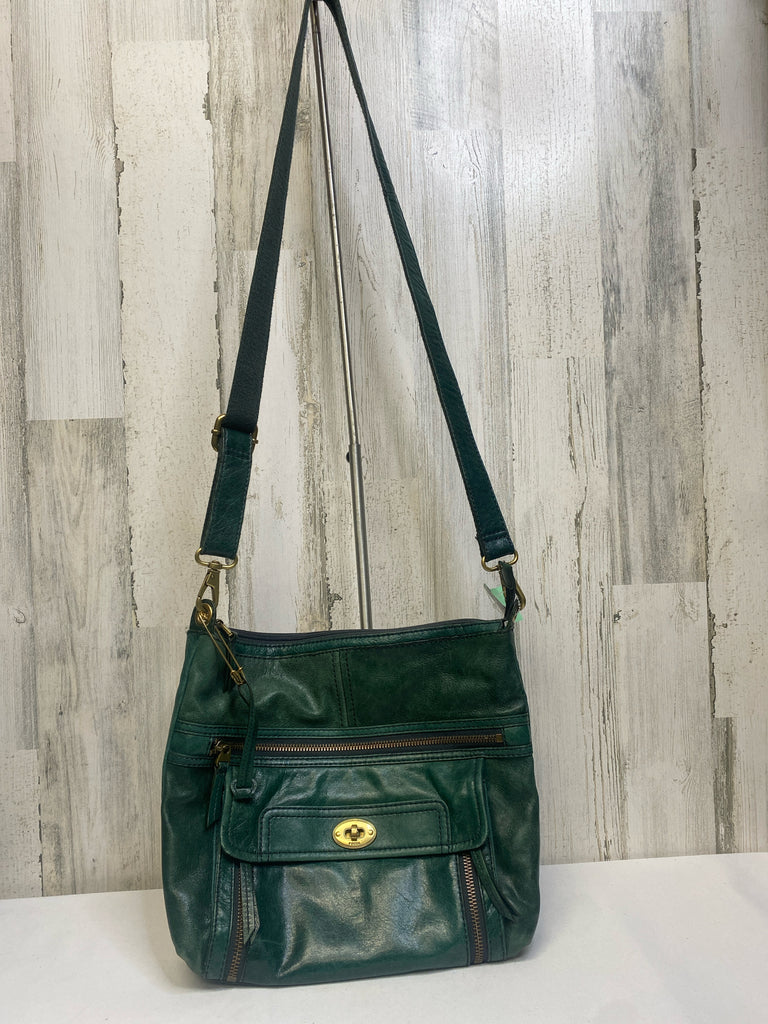 Fossil Green Handbag
