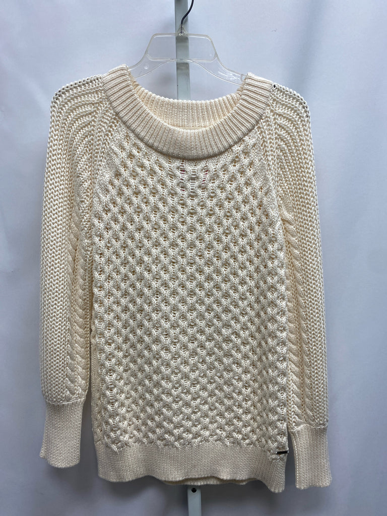 Size Small Cream Long Sleeve Sweater