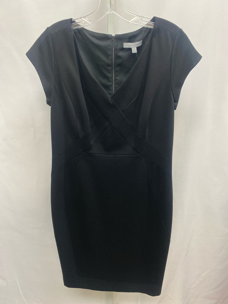 Classiques Entier Size 12 Black Short Sleeve Dress