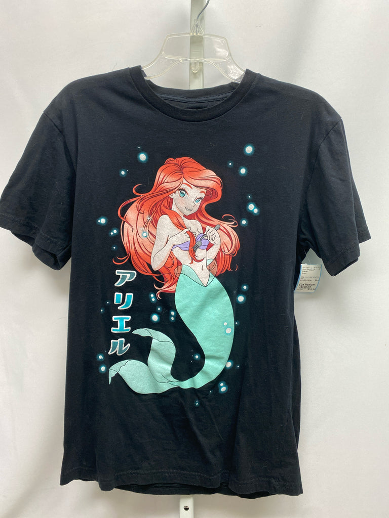 Disney Size Medium Black Short Sleeve Top