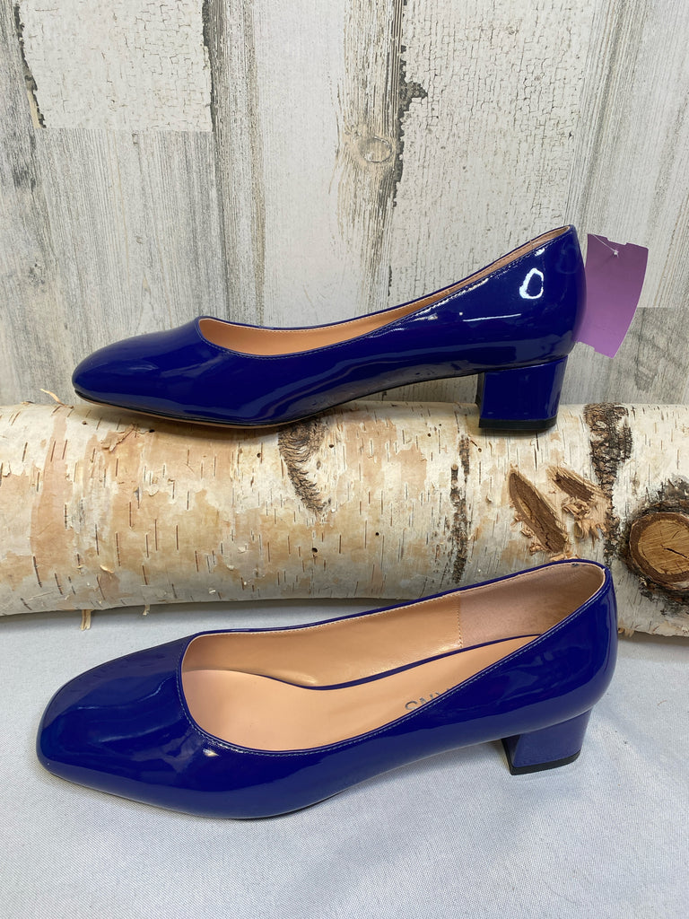 Size 10 Royal Blue Heel Shoes