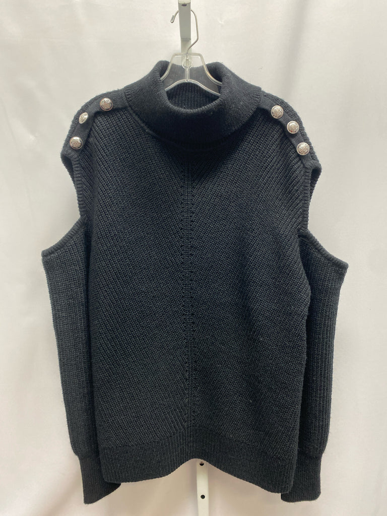 Inc Size XXL Black Cold Shoulder