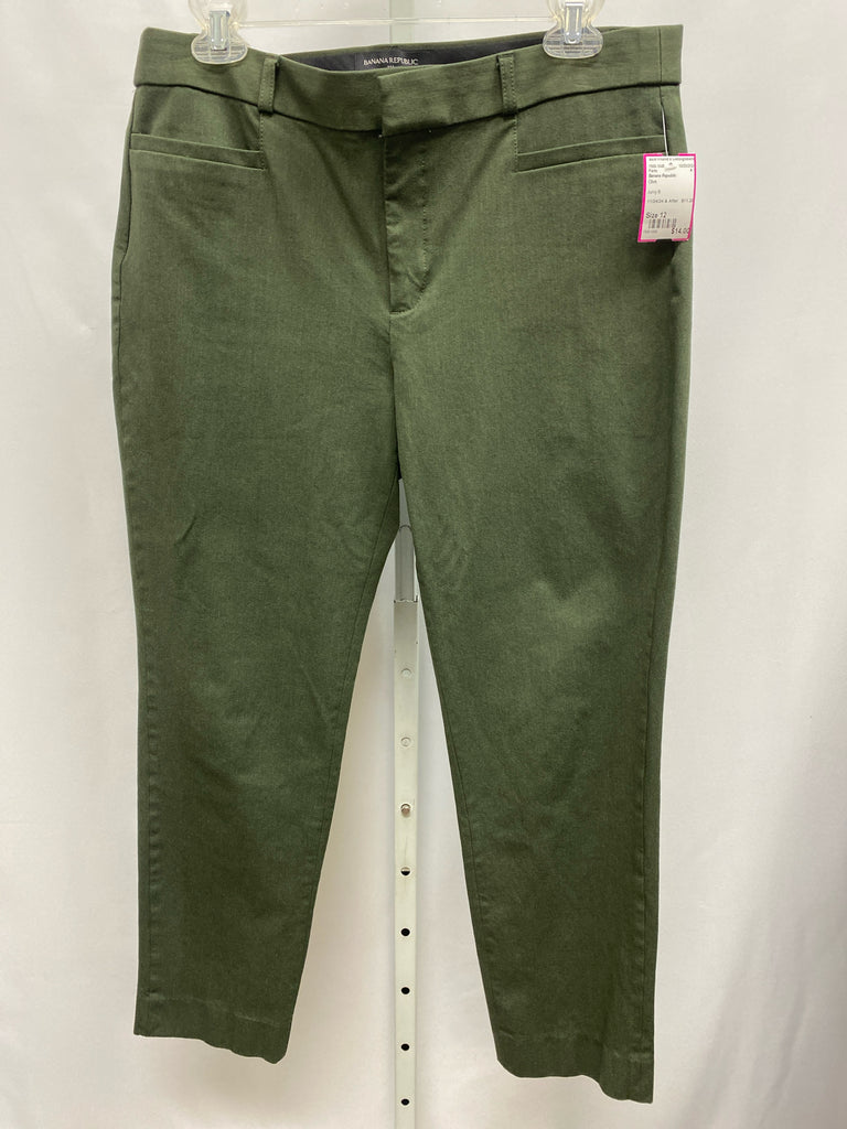 Banana Republic Size 12 Olive Pants