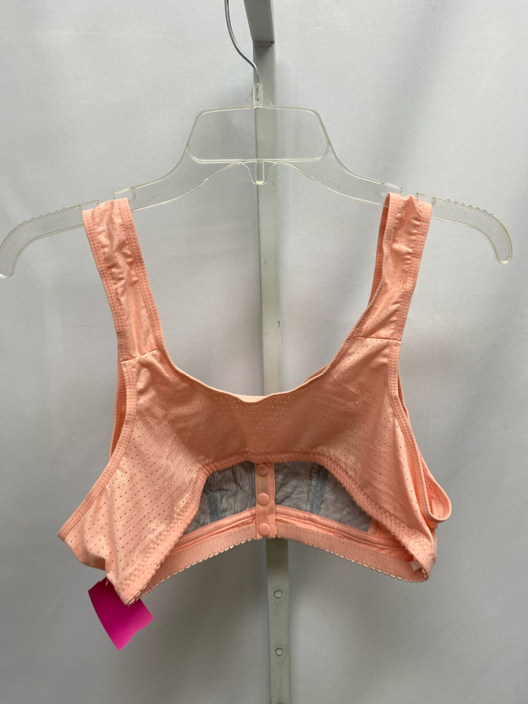 Size XL Peach Floral Bra