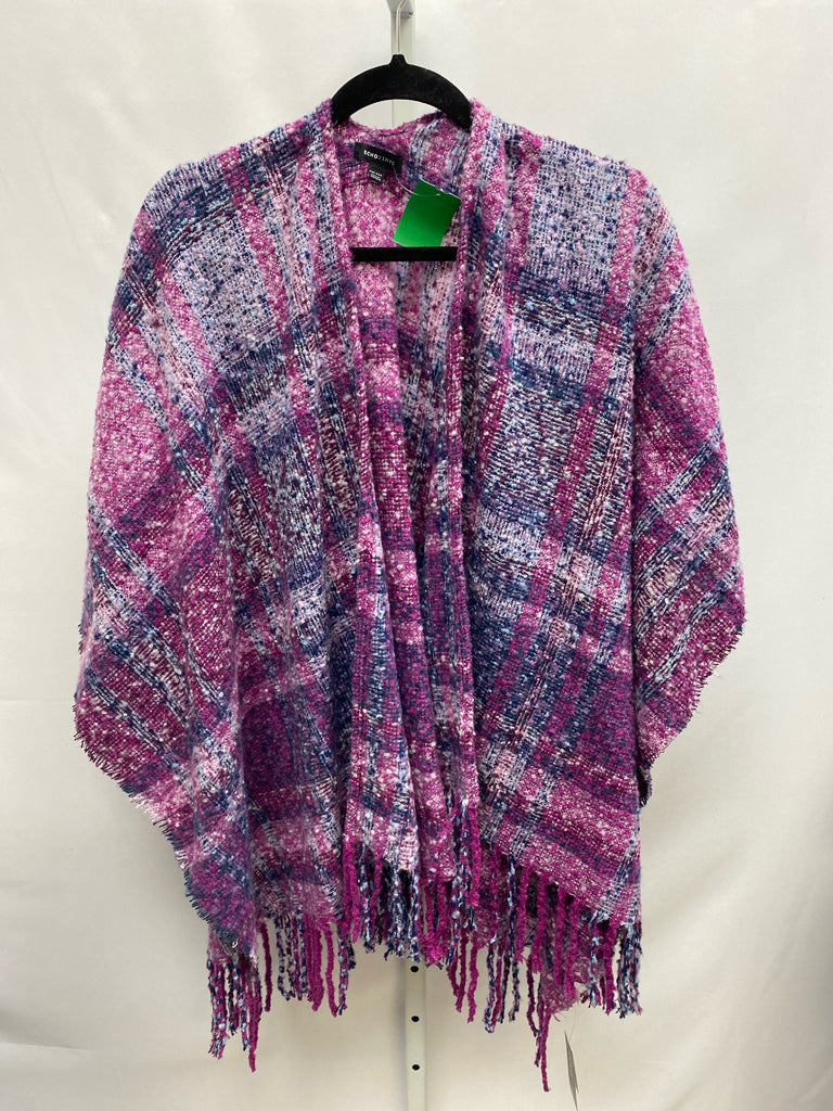 Purple Print Shawl