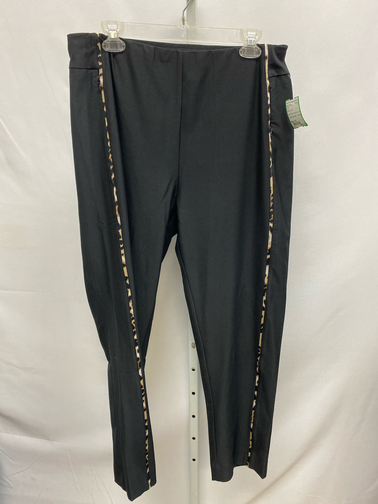 Tail Size 14 Black Animal Pants