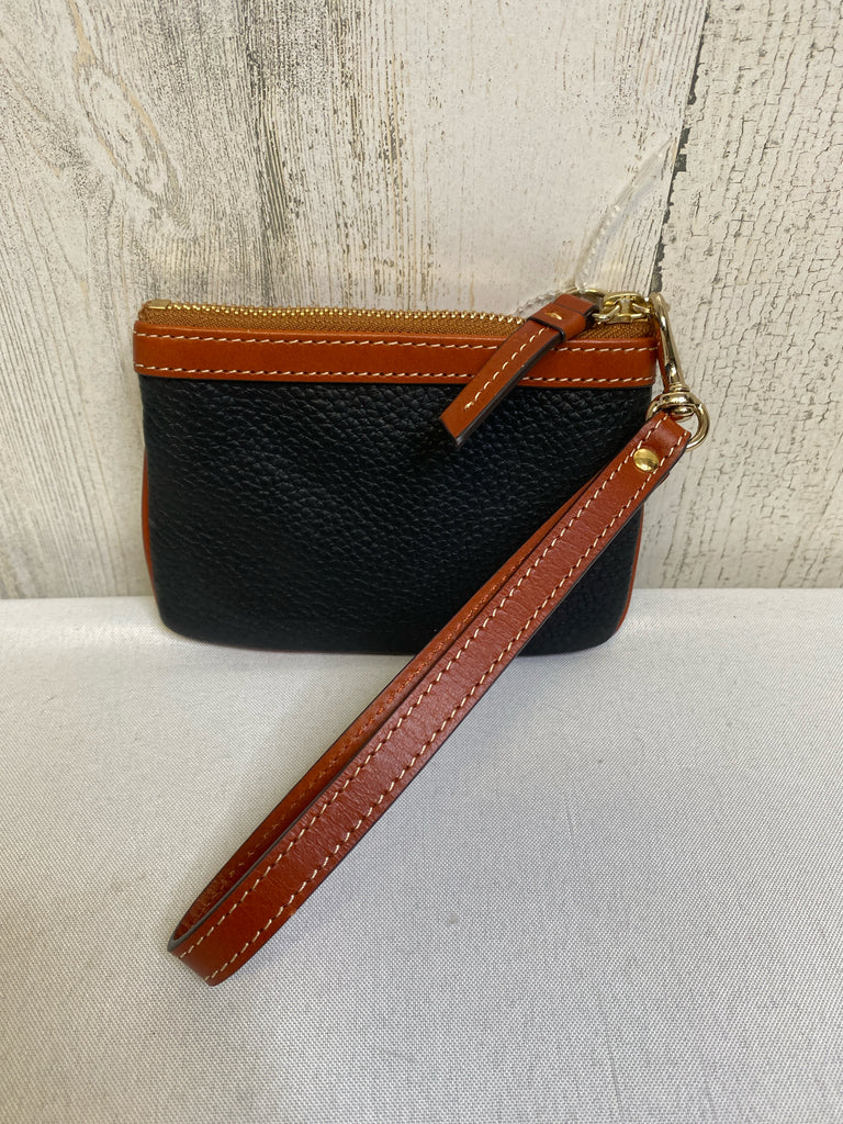 Dooney & Bourke Black/Brown Designer Wristlet