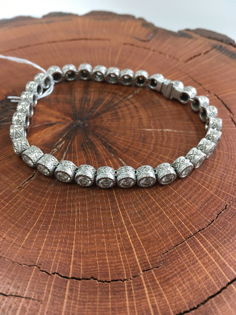 Judith Ripka Silver Sterling Silver Bracelet