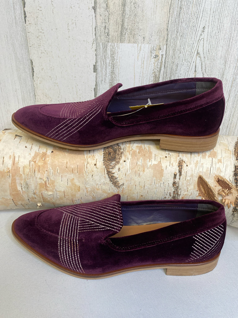 Everlane Size 9.5 Purple Loafers