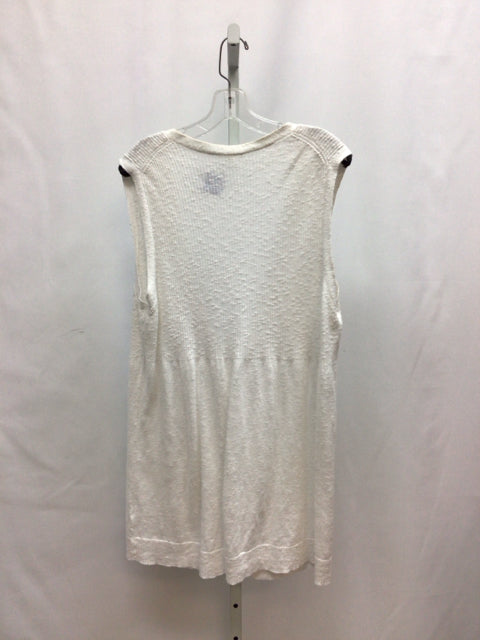 Eileen Fisher Size XLarge White Vest