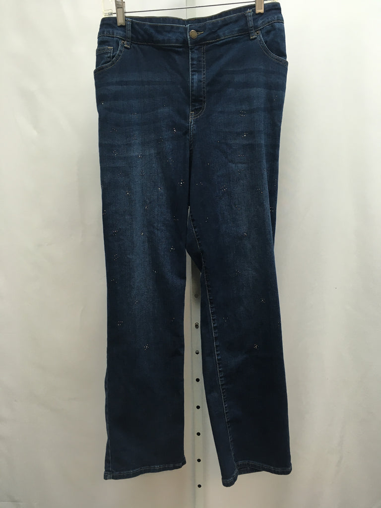 Westport Size 22W Blue Jeans