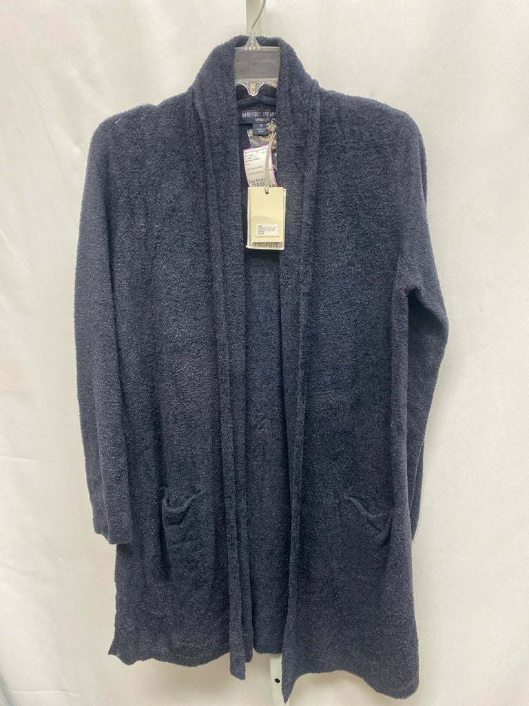 Barefoot Dreams Size Medium Navy Cardigan