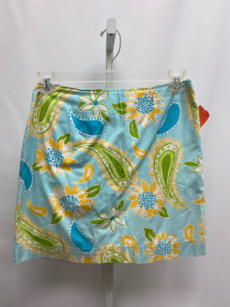 Lilly Pulitzer Size 6 Blue Print Skort