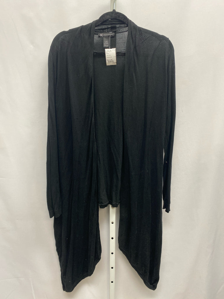 Inc Size L/XL Black Cardigan