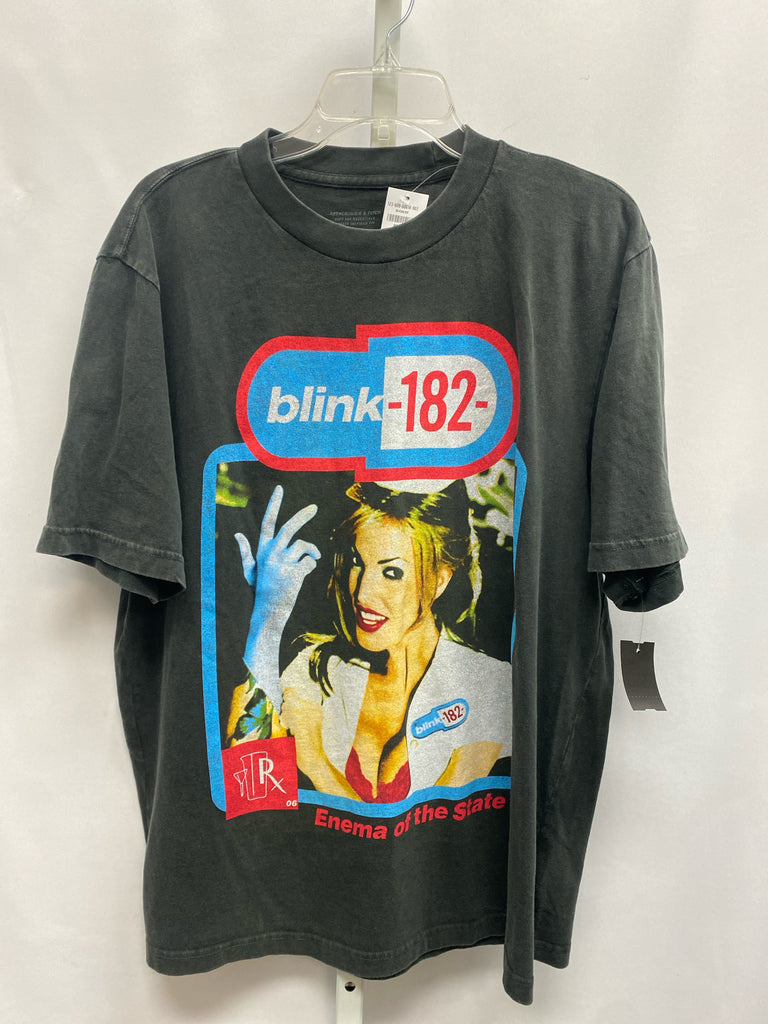 abercrombie & fitch Size Medium Charcoal Short Sleeve Top