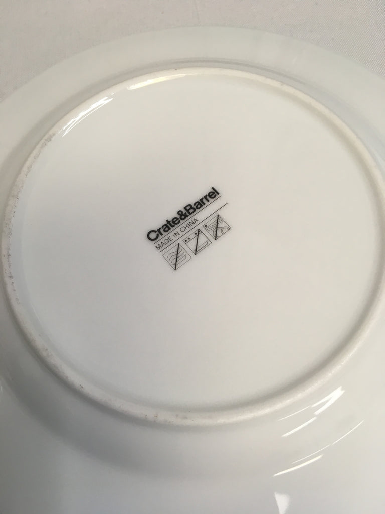 Crate&Barrel Plate