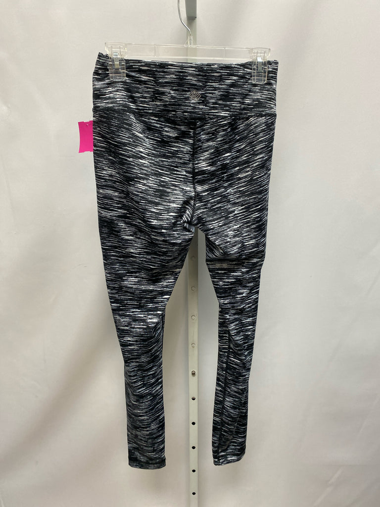 Size Medium Black/White Leggings