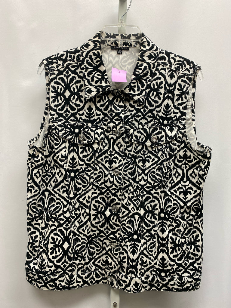 Eric Size XL Black/White Vest/Top