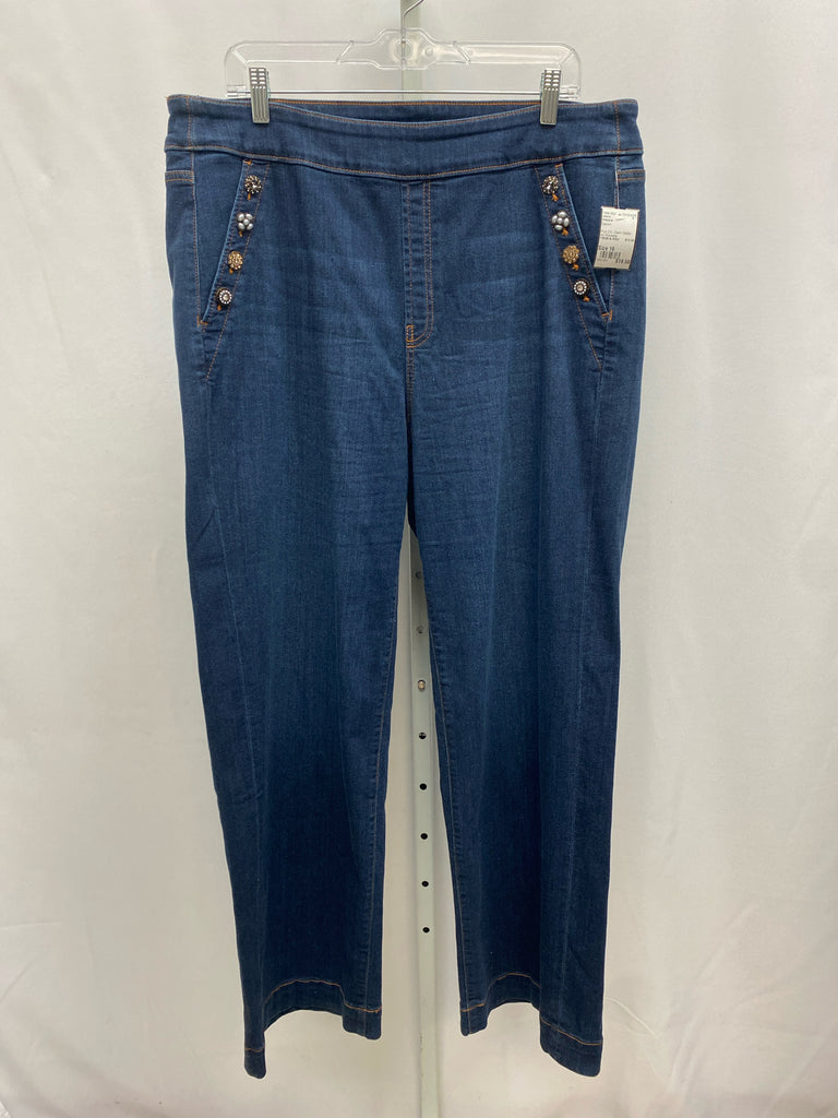 Chico's Size 16 Denim Jeans