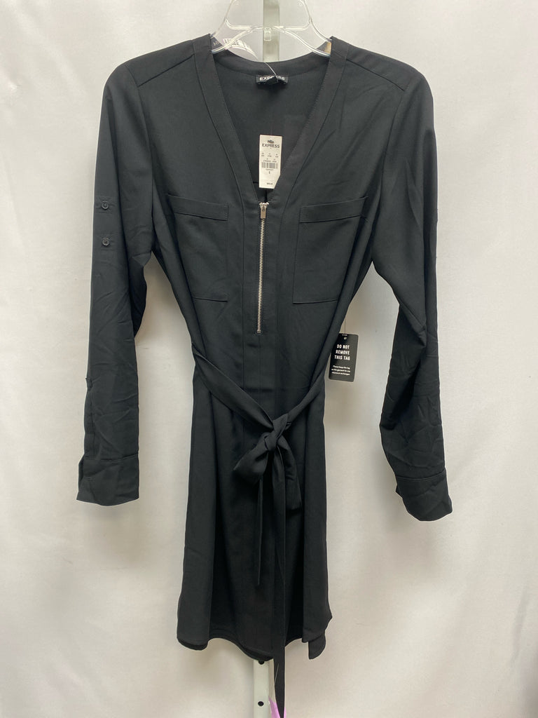 Size Small Express Black Long Sleeve Dress