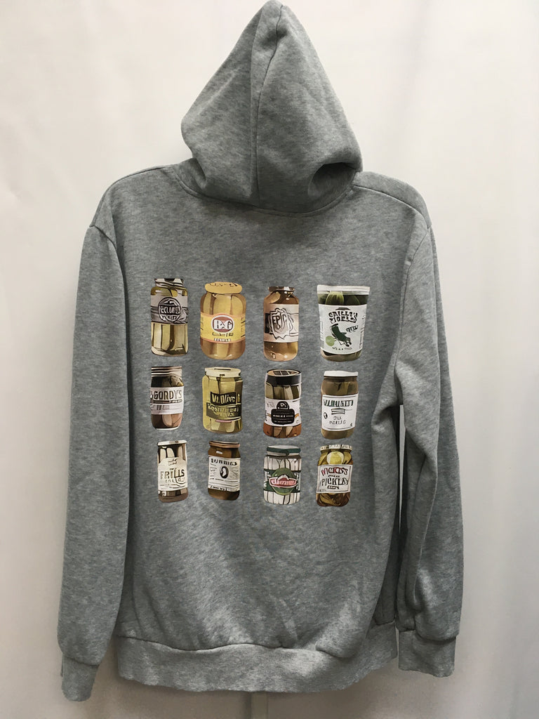 Size Large Gray Heather Hoodie
