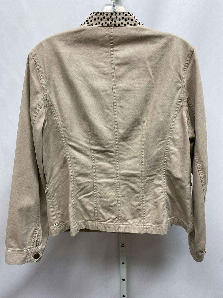 Chico's Size Chico's 0 (S) Tan Jacket/Top