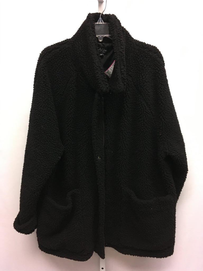 Coffee Shop Size 3X Black Coat