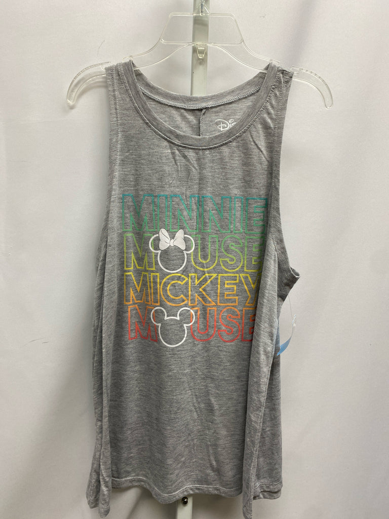 Disney Size XL Gray Sleeveless Top