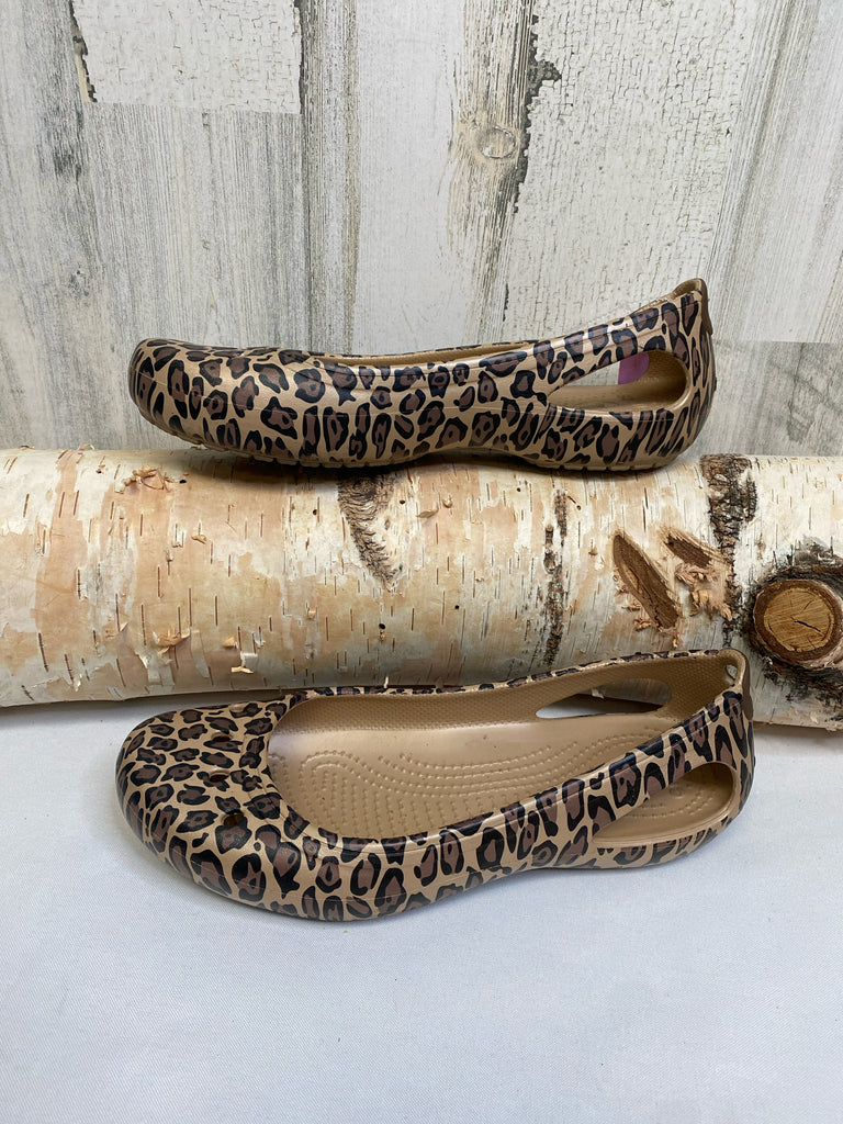 Crocs Size 10 Animal Print Crocs