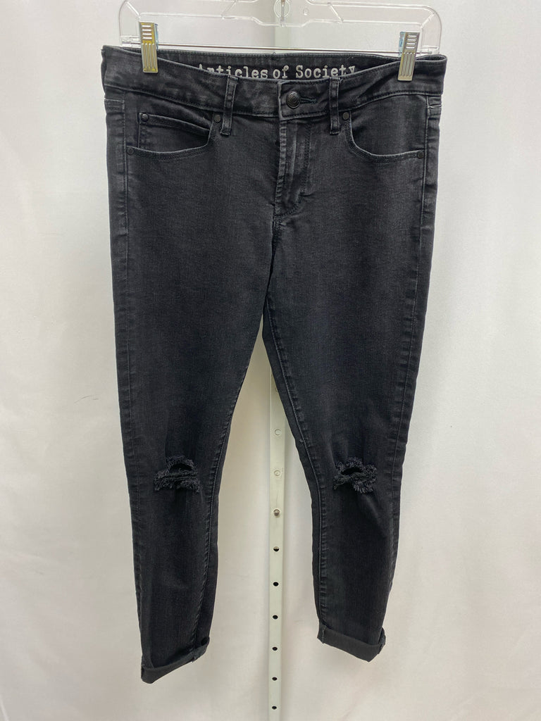 Articles of Society Size 27 (4) Black Denim Jeans