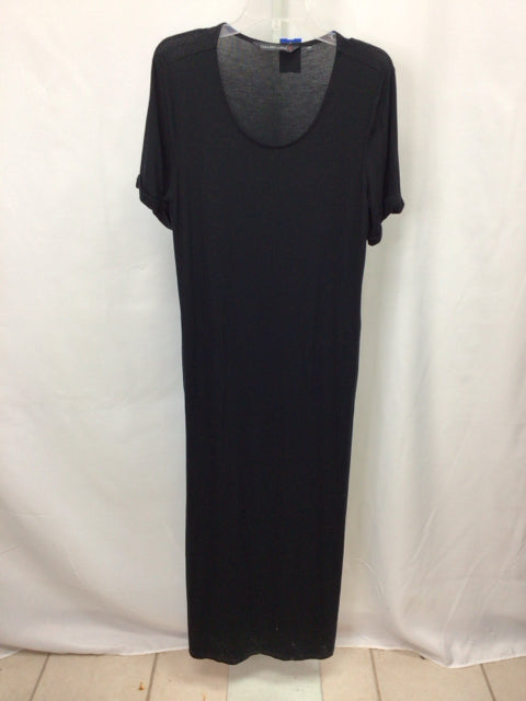 Size Large Colleen Lopez Black Maxi Dress