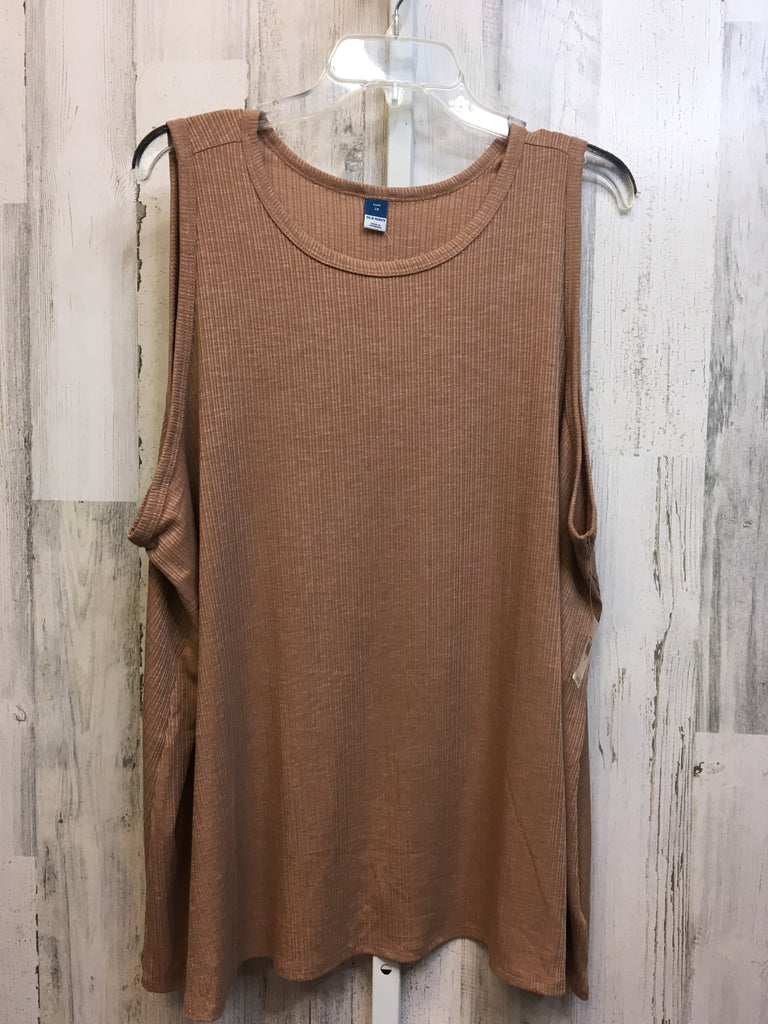 Old Navy Size 3X Taupe Sleeveless Top