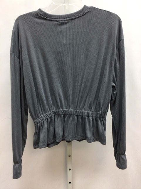a new day Size XS Charcoal Long Sleeve Top