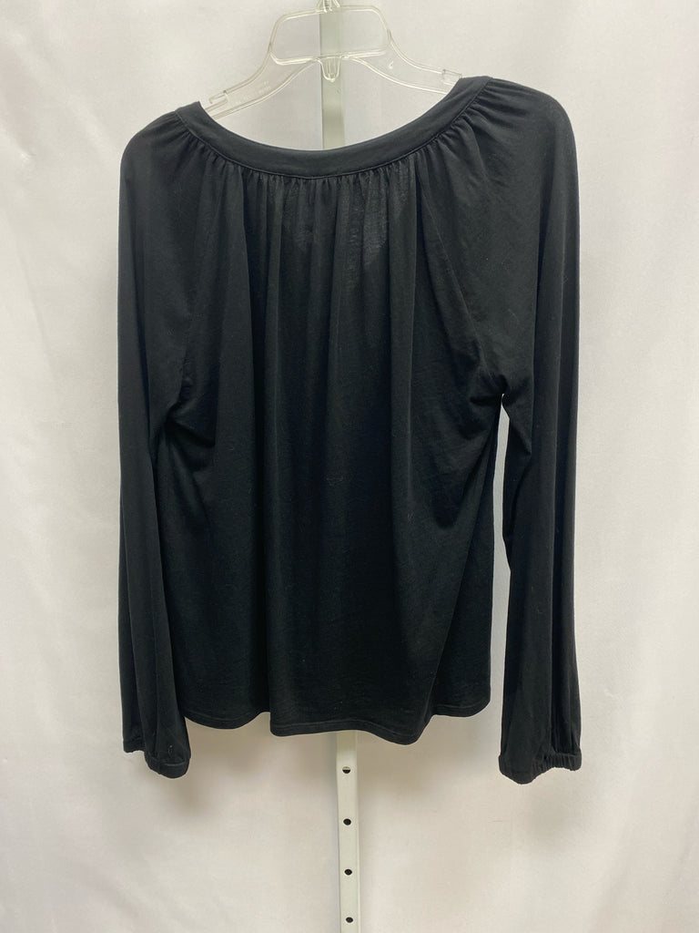 bobi Size Medium Black Long Sleeve Top