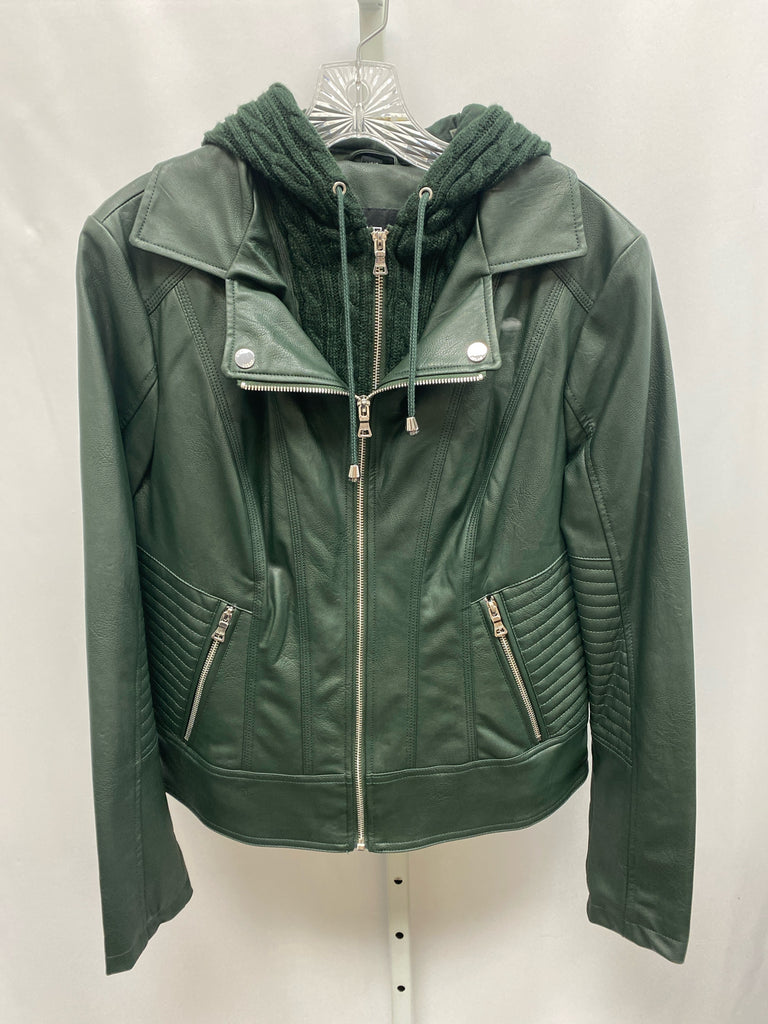 Size Large Guess Green Jacket/Outerwear