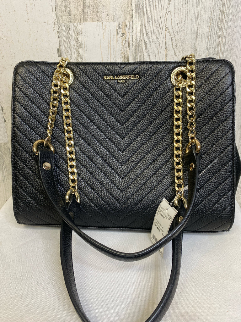 Karl Lagerfeld Black Designer Handbag