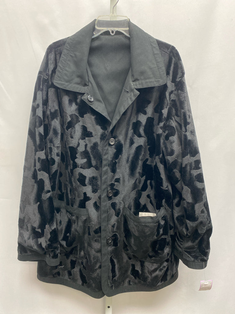 Charles Klein Size XLarge Black Jacket/Outerwear