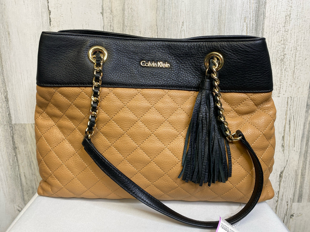 Calvin Klein Camel Handbag