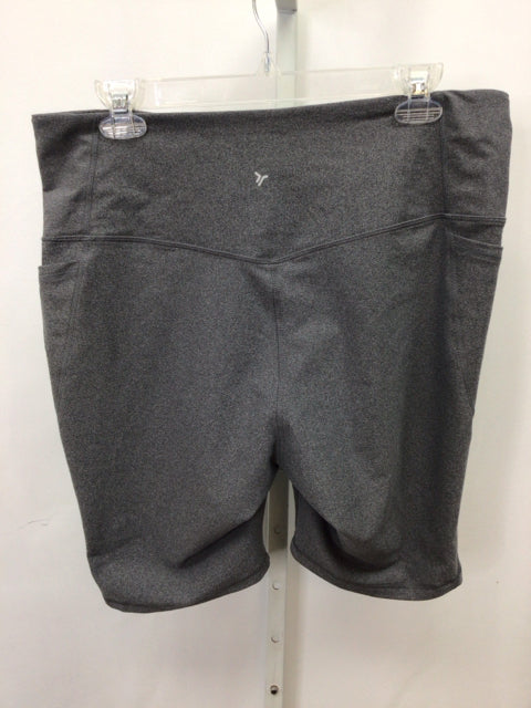 Old Navy Gray Heather Athletic Short