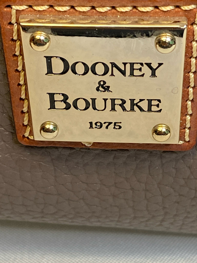 Dooney & Bourke Gray Designer Handbag