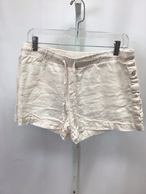 cloth & stone Size Large Cream Shorts