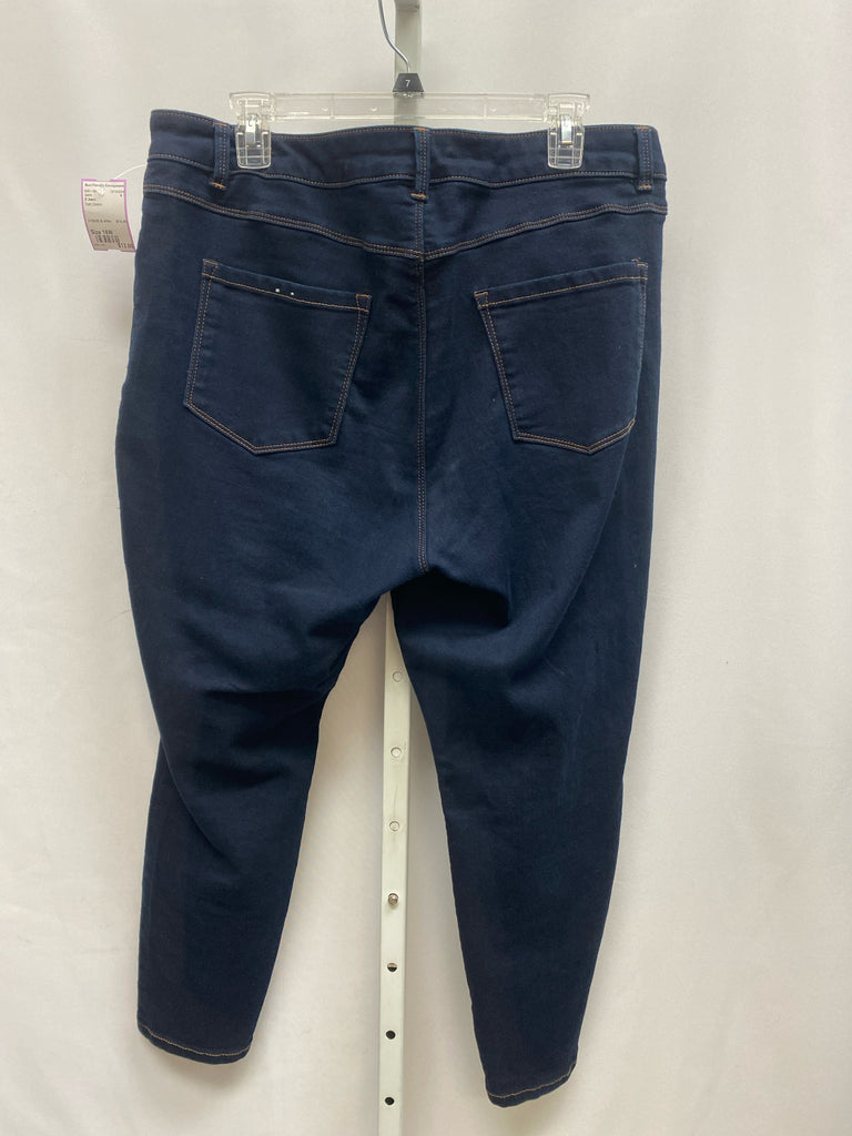 D Jeans Size 18W Dark Denim Jeans