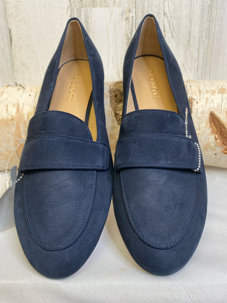 Talbots Size 10 Navy Loafers