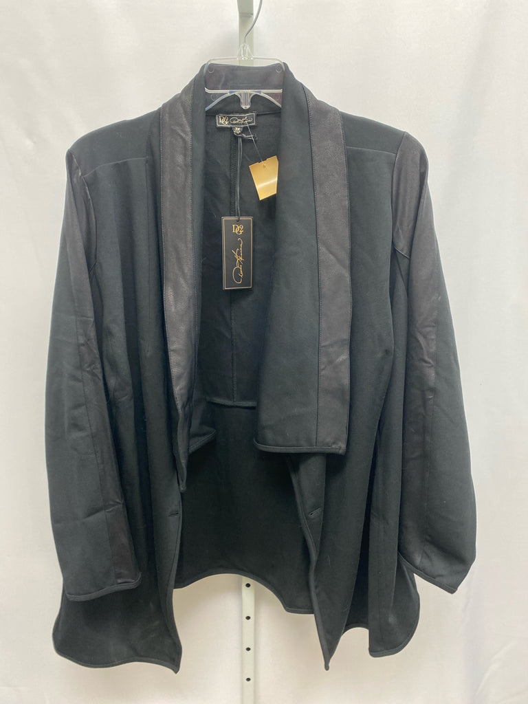 Size 3X DG2 Black Jacket/Outerwear