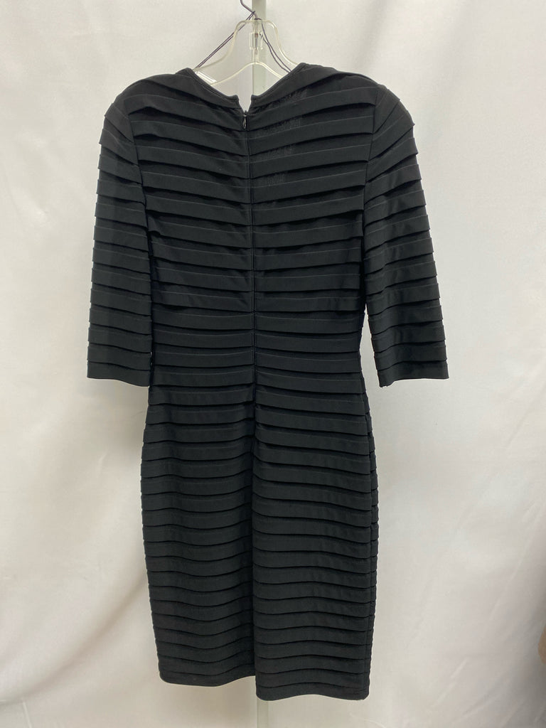 Size 4 adrianna papell Black 3/4 Sleeve Dress