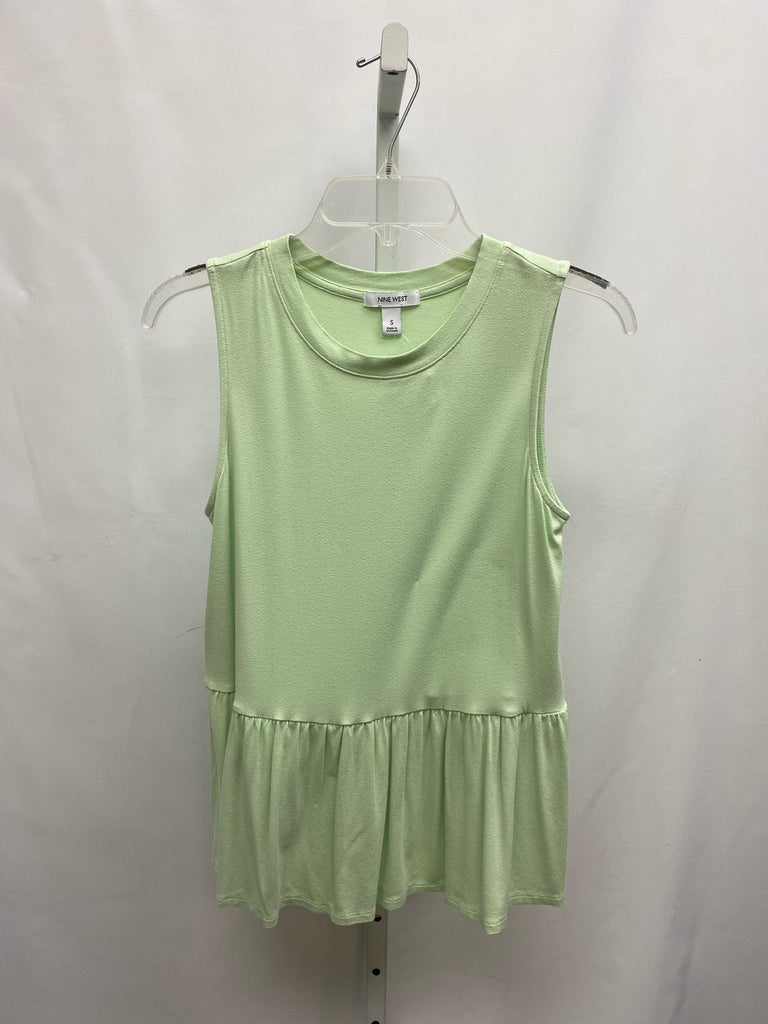 Nine West Size Small Mint Sleeveless Top