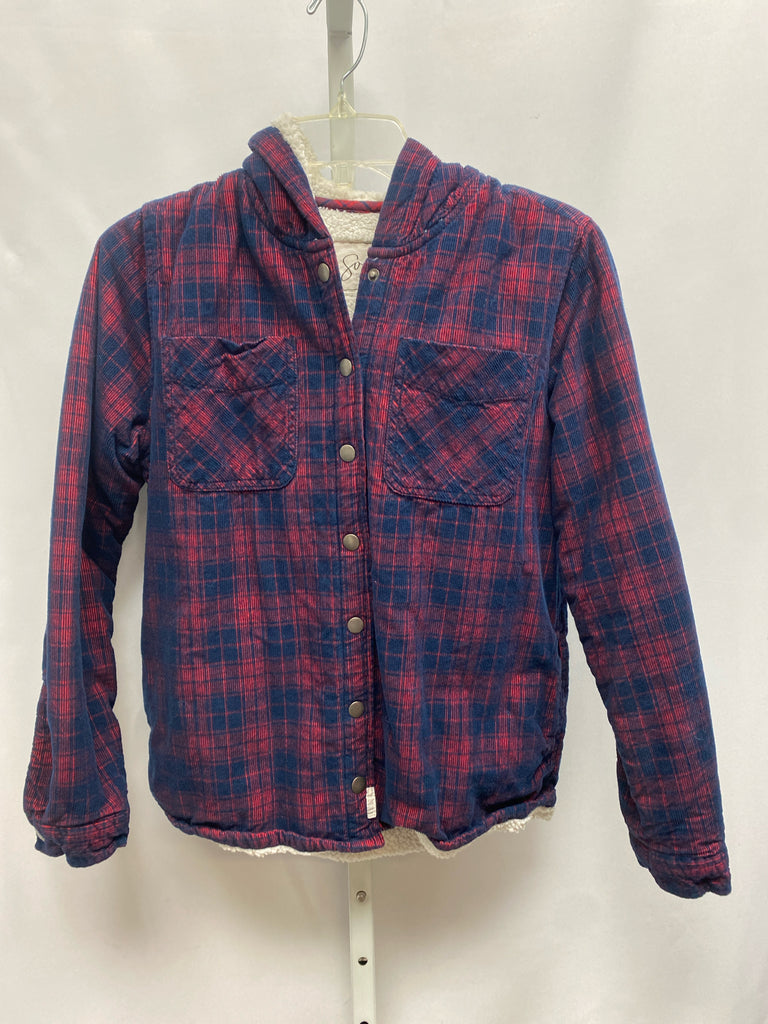 Soho Size Small Blue Plaid Shacket