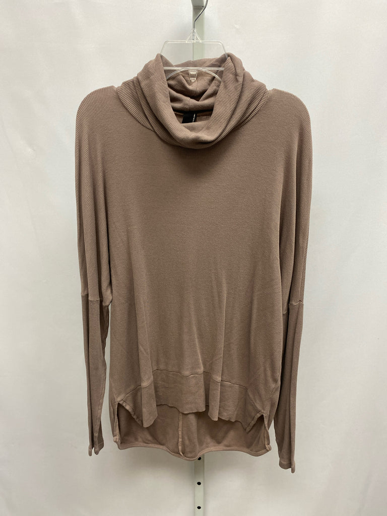 bobi Size Small Brown Long Sleeve Top