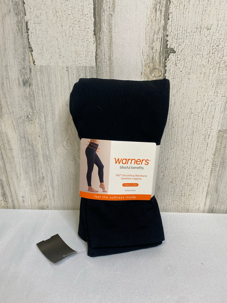 Warners Size 2X/3X Black Leggings