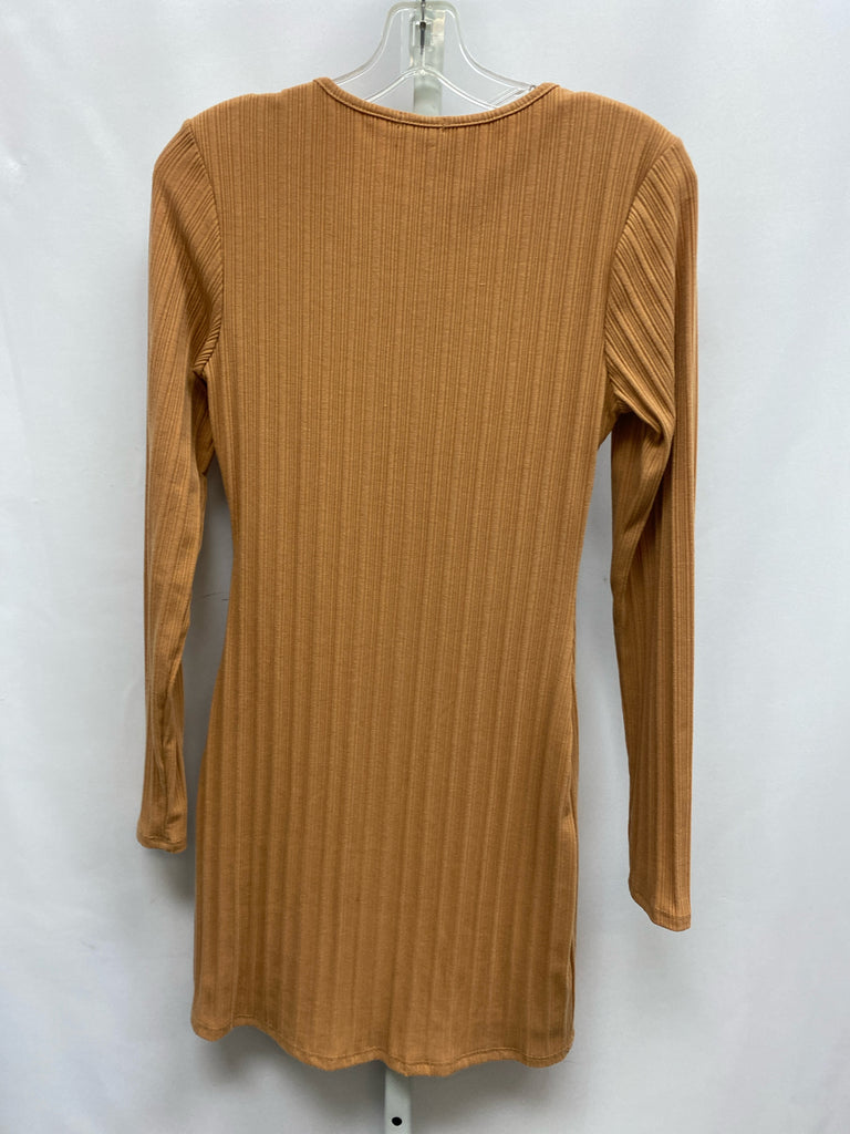 Size S LE LIS Golden Long Sleeve Dress